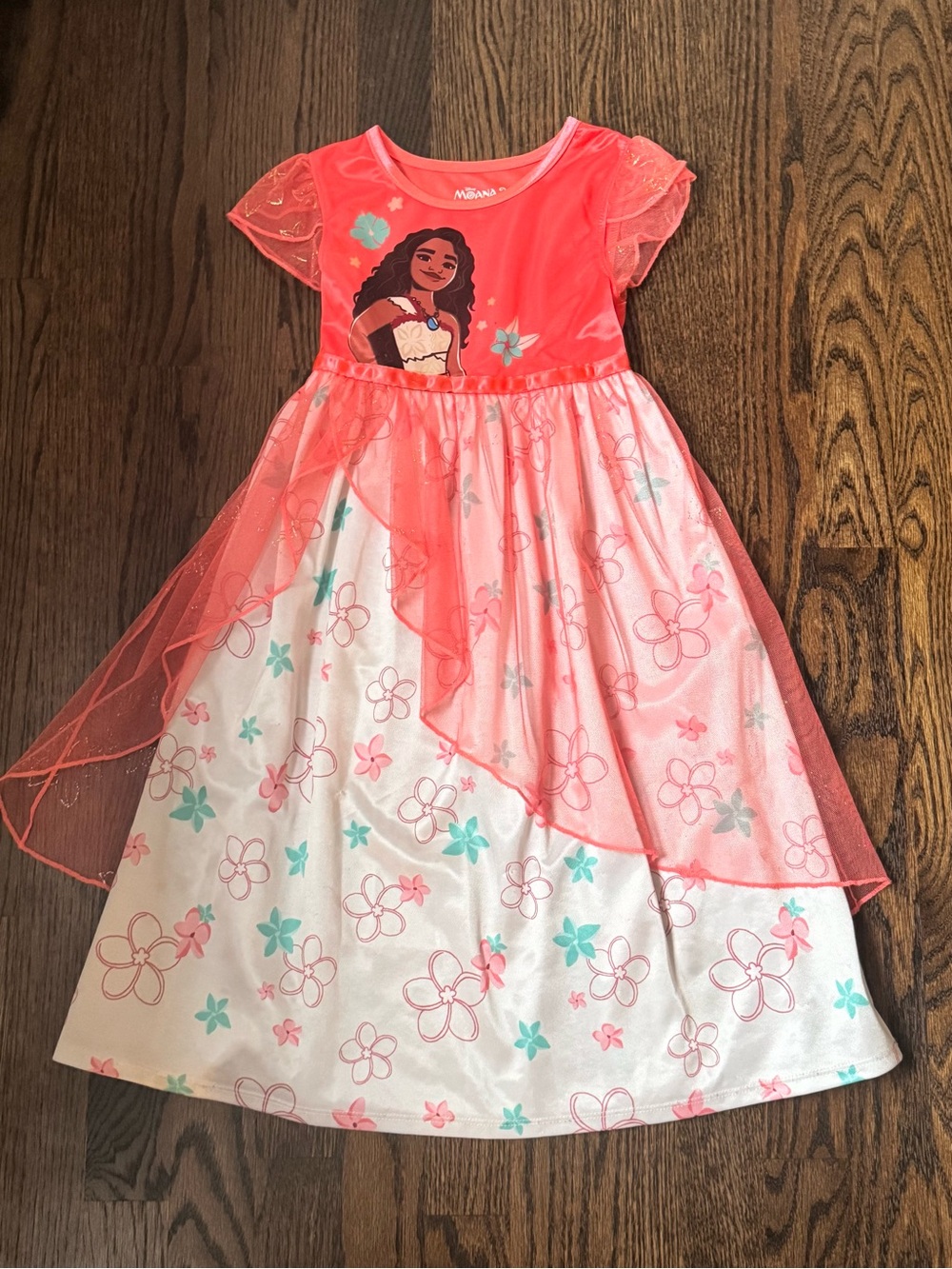 Disney Moana 2 Nightgown Costume Dress | XS (4, 5)